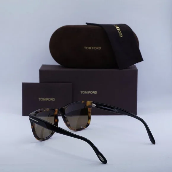 NEW TOM FORD LEO FT0336 55J SUNGLASSES